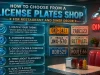 How to Choose From a License Plates Shop for Restaurant and Diner Decor